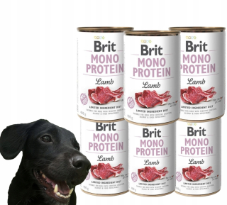 Brit Mono Protein mokré krmivo jahňacie 400 g
